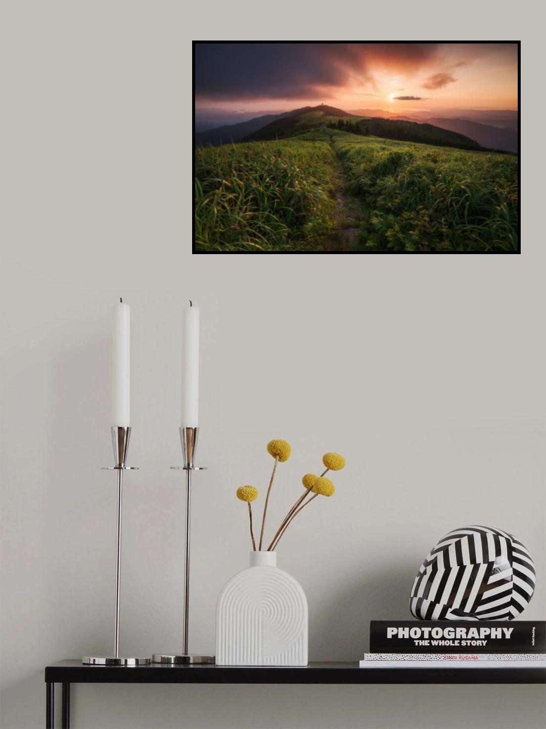 The Road to Sunset Poster och Canvastavla