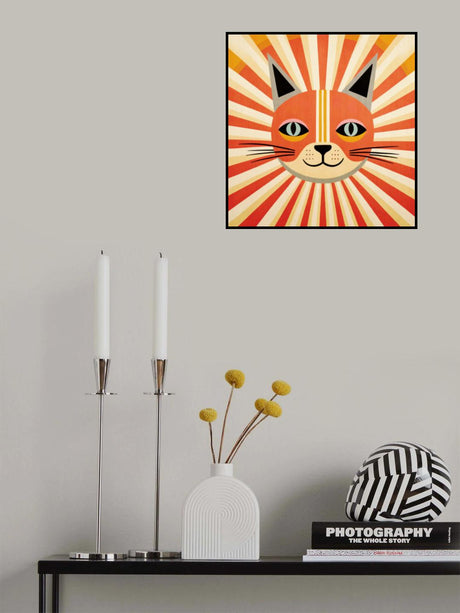 Happy Cat Ii Poster och Canvastavla