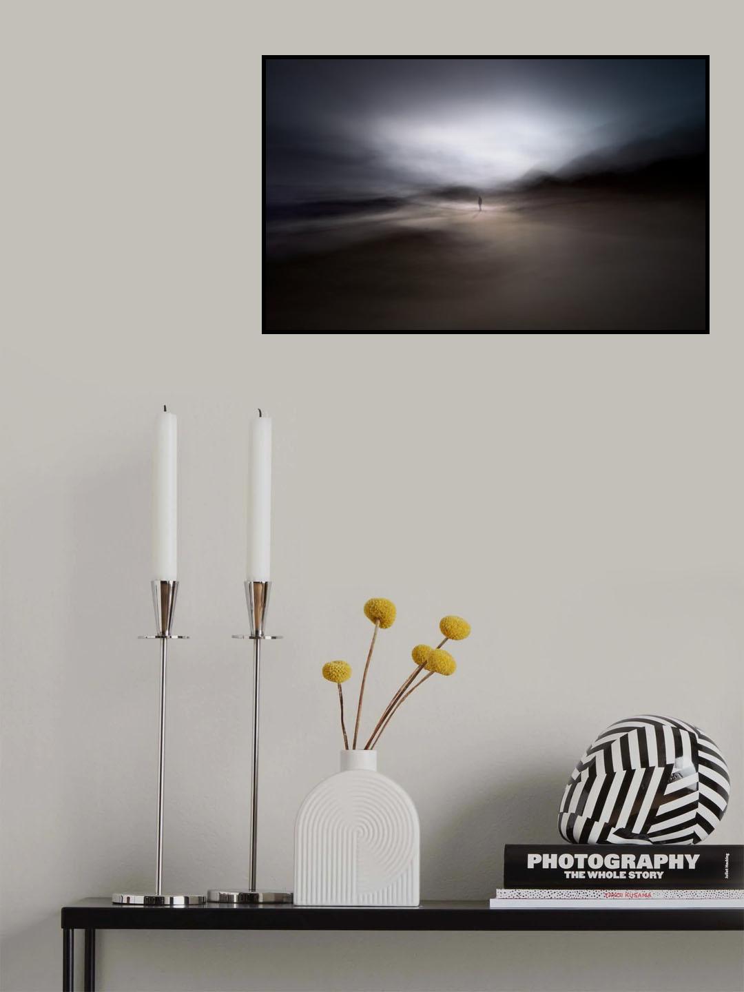 In the depth of the horizon Poster och Canvastavla