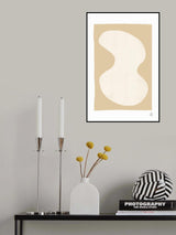 Yellow Blob Poster Poster och Canvastavla