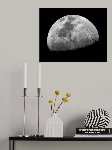 Oh Look At The Moon, She's Shining Up There Poster och Canvastavla