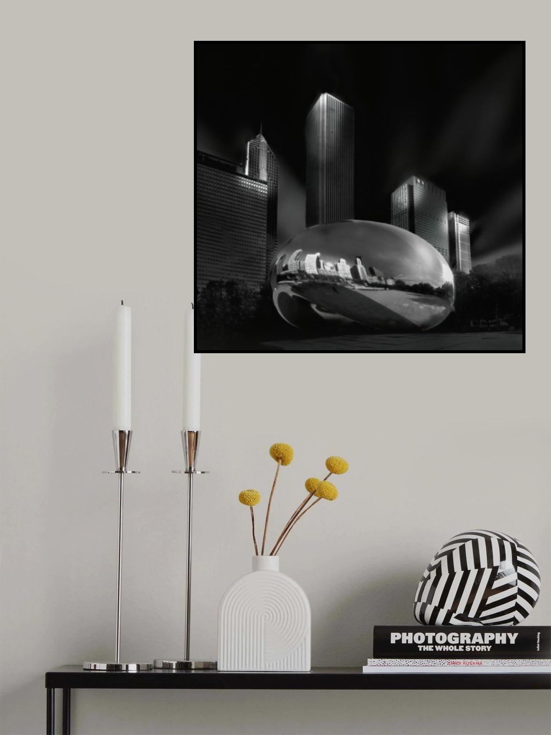 Cloud Gate Poster och Canvastavla