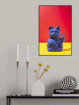 Maneki Neko Poster och Canvastavla