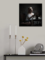 evening and work is done Poster och Canvastavla