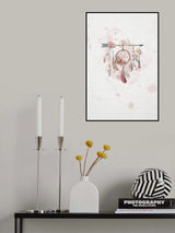 Pink Dreamcatcher (1) Poster och Canvastavla