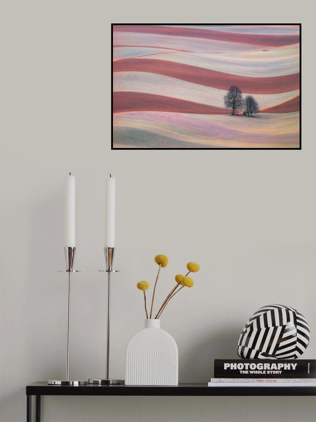 Waves Poster och Canvastavla