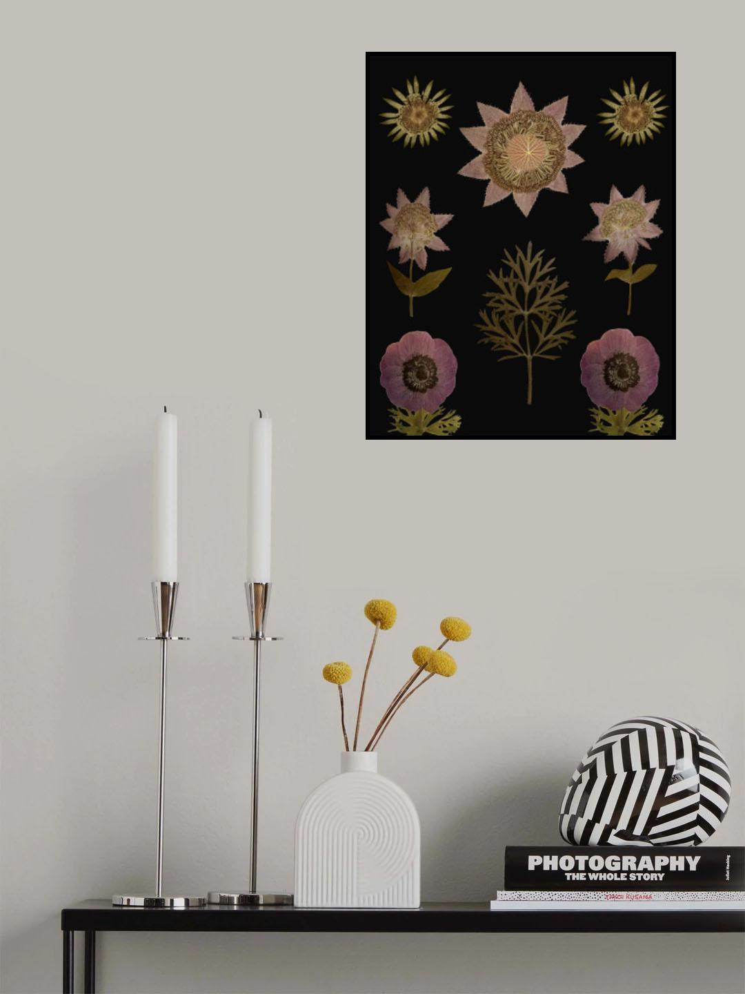 Purple Garden.png Poster och Canvastavla