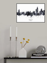 Karachi Pakistan Skyline Poster och Canvastavla