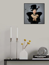 Lady Butterfly IV Poster och Canvastavla