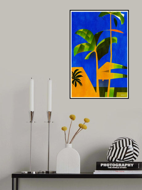 Casablanca At Night Poster och Canvastavla