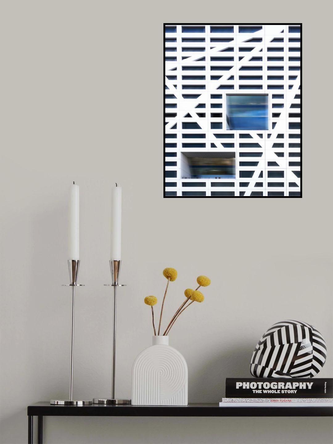 Crossed lines Poster och Canvastavla