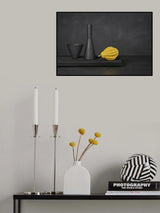Yellow gourd Poster och Canvastavla