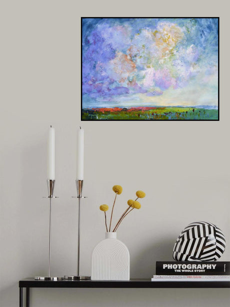 Df1805poppiesinfield Poster och Canvastavla
