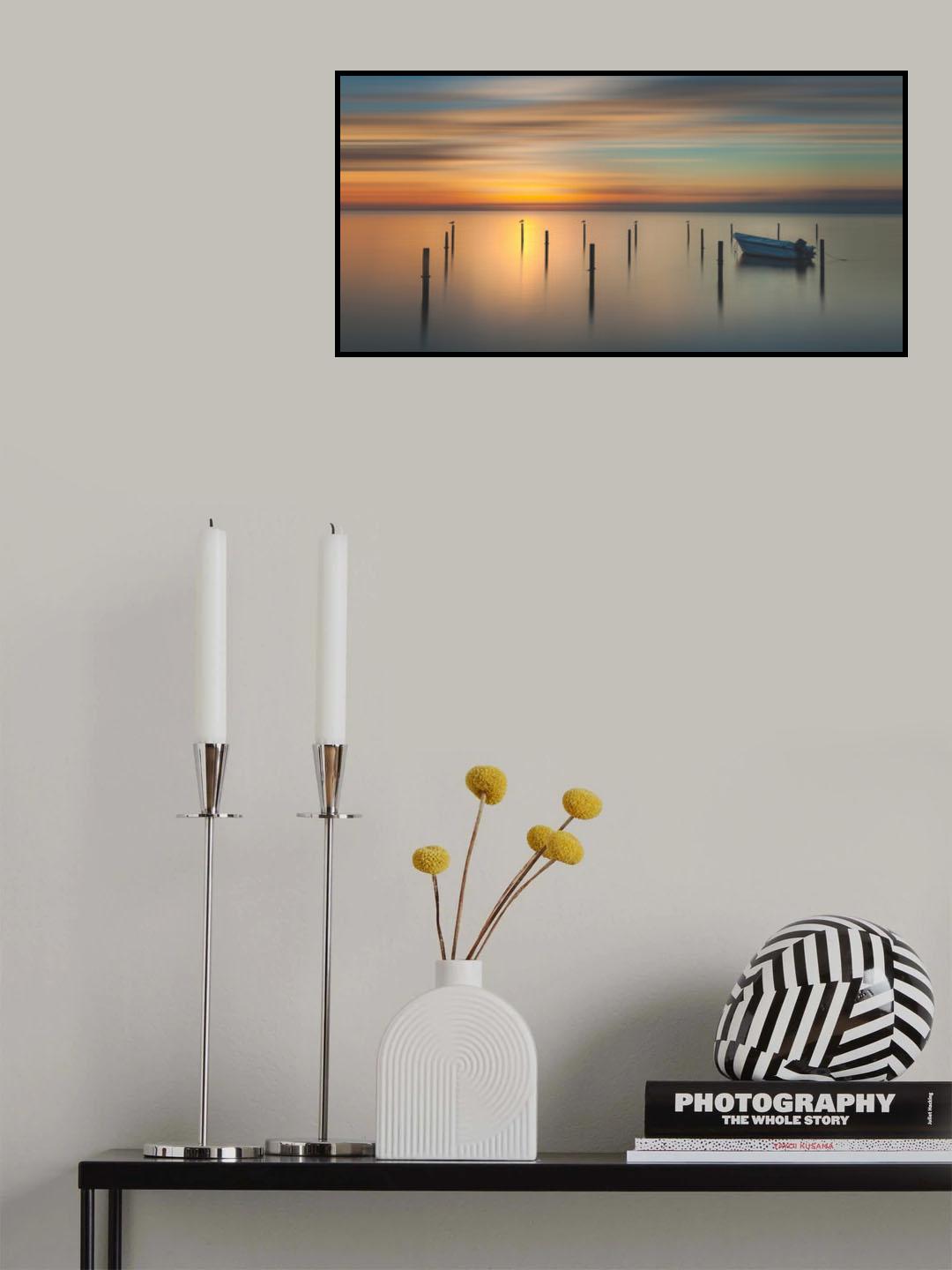 Sleep time during sunset ......... Poster och Canvastavla