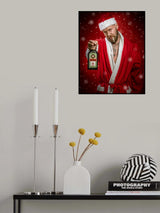 Bäd Santa Poster och Canvastavla