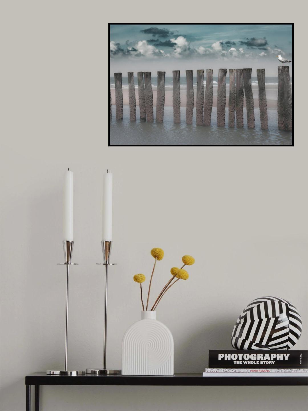 Beach bars Poster och Canvastavla