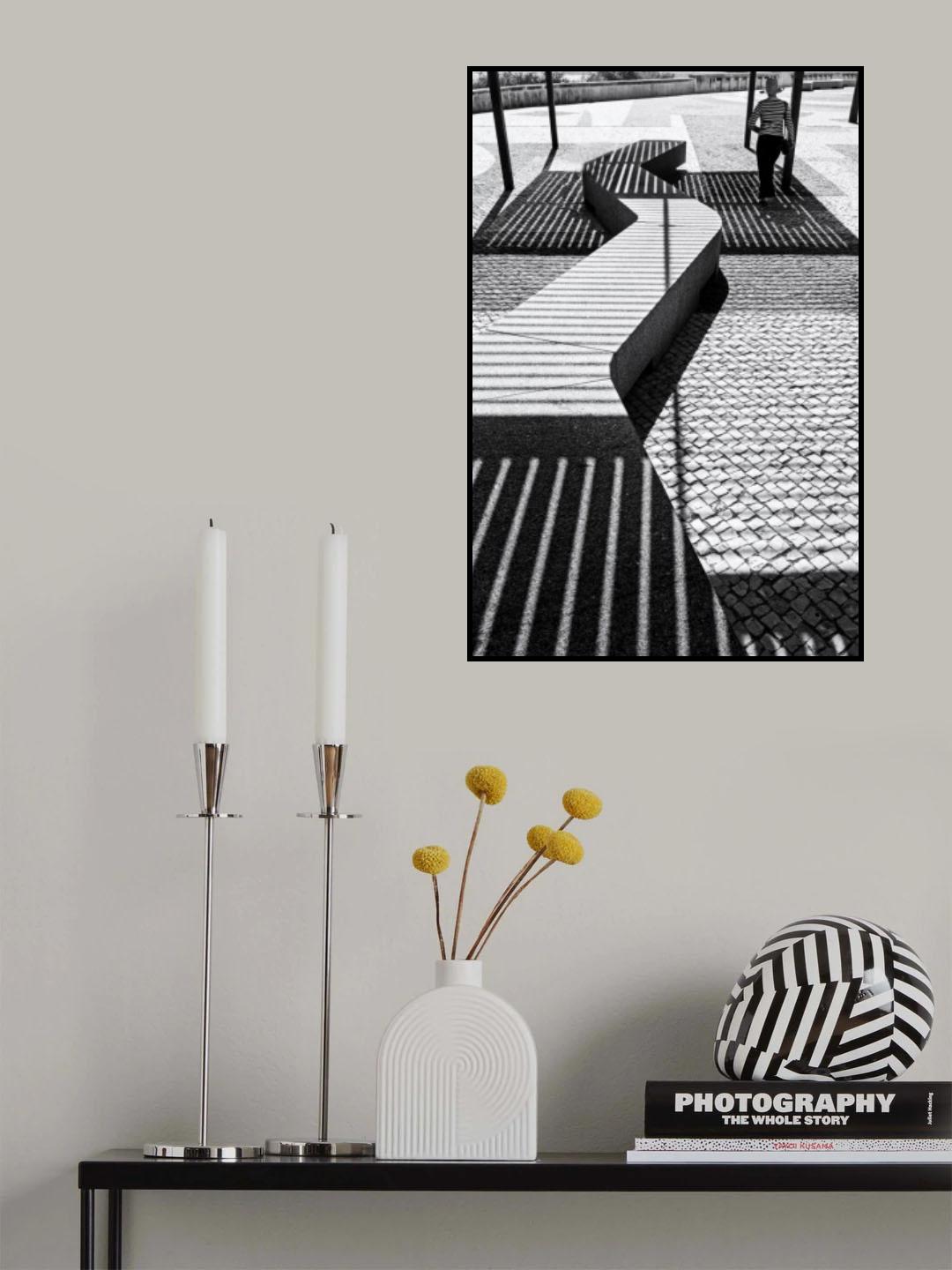 Civilian Stripes Poster och Canvastavla