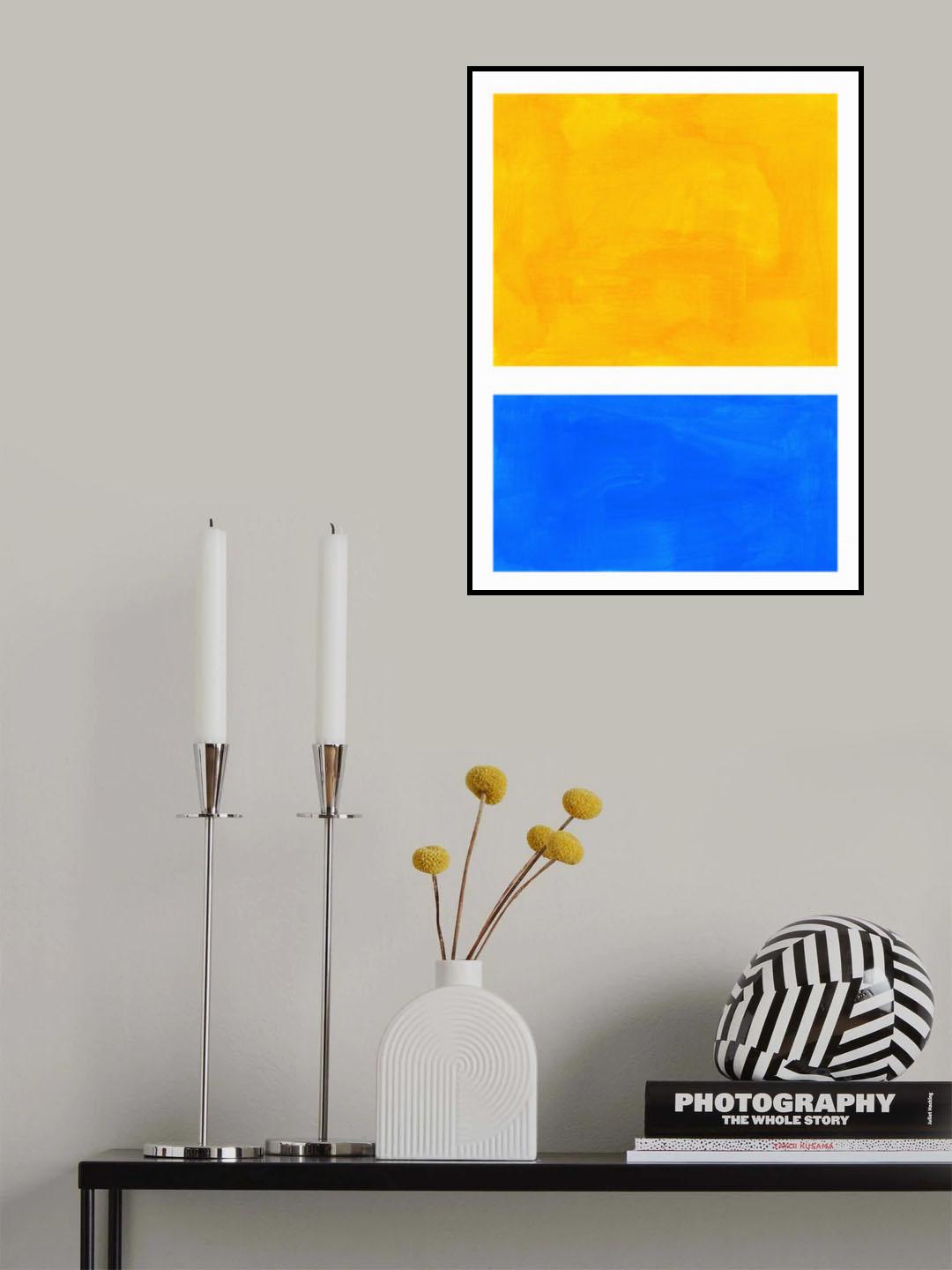 Colourfield 16 Poster och Canvastavla