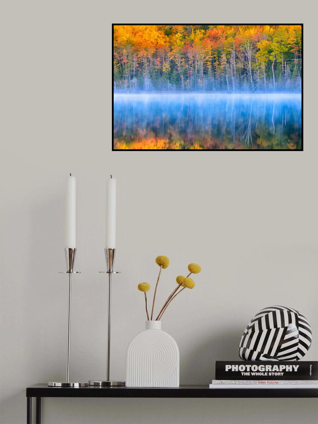 Fall Color Poster och Canvastavla