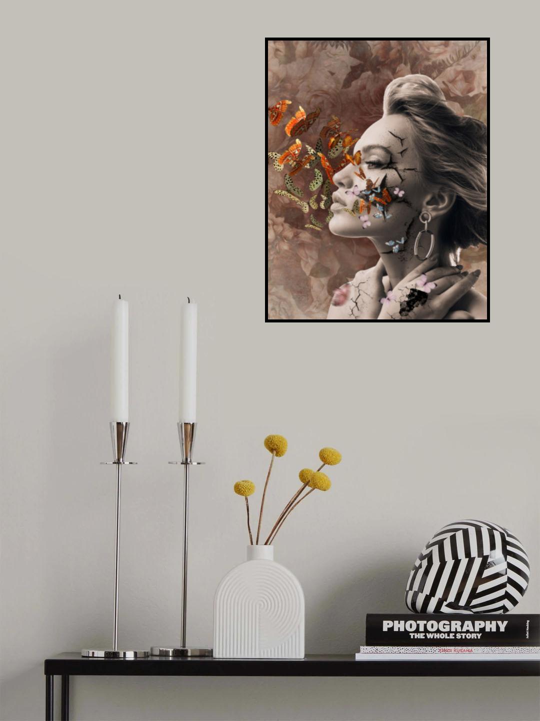 From my cracks... Poster och Canvastavla
