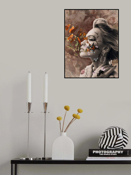 From my cracks... Poster och Canvastavla
