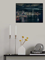Hong Kong lights Poster och Canvastavla