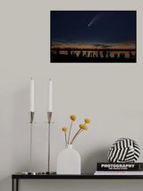 Capturing Comet Neowise Poster och Canvastavla