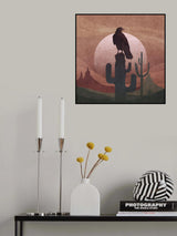 Cowboy Eagle Poster och Canvastavla