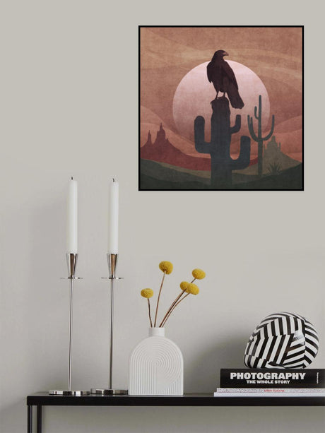 Cowboy Eagle Poster och Canvastavla