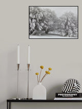Snow-covered trees Poster och Canvastavla