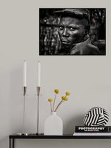 Laarim tribe boy - South Sudan Poster och Canvastavla