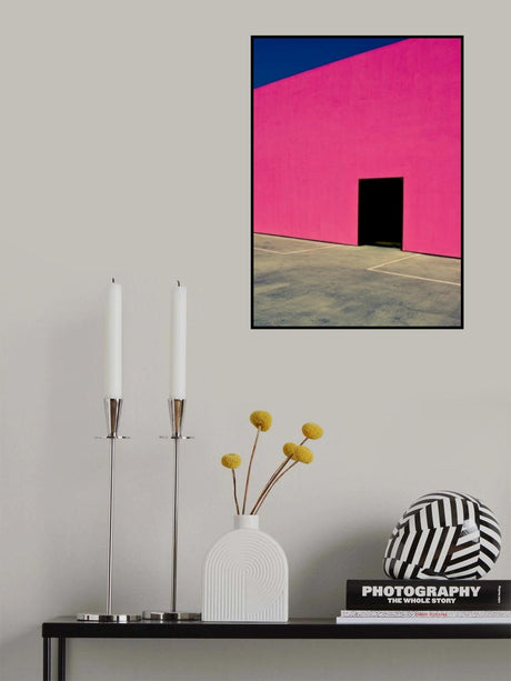 Shocking Pink Wall Poster och Canvastavla