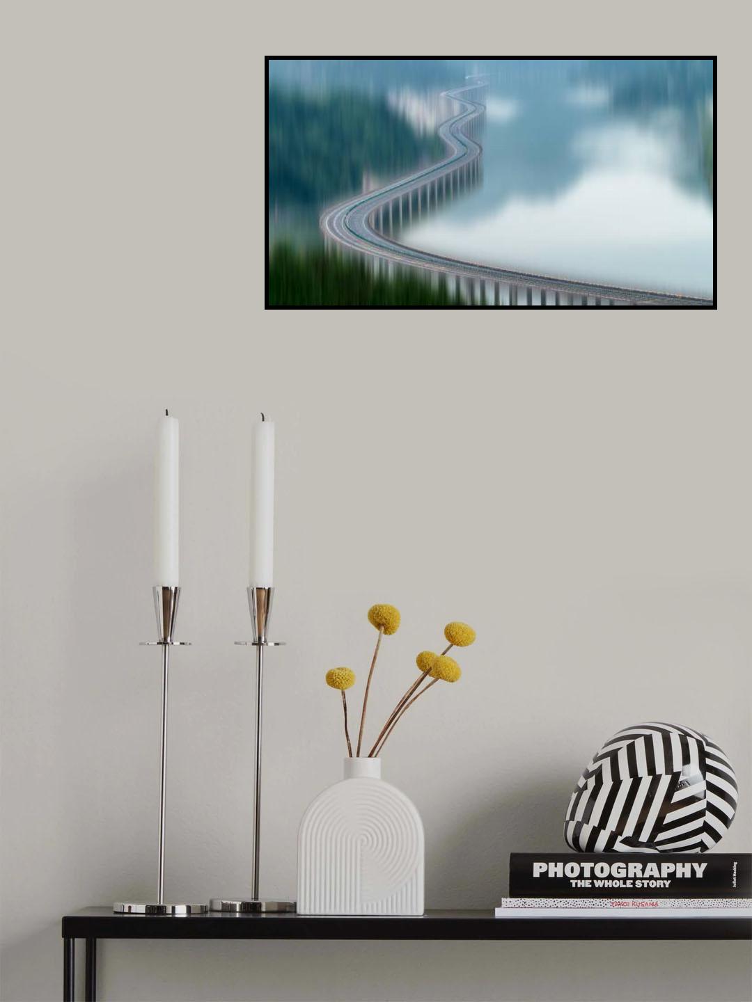 Dreaming Road Poster och Canvastavla