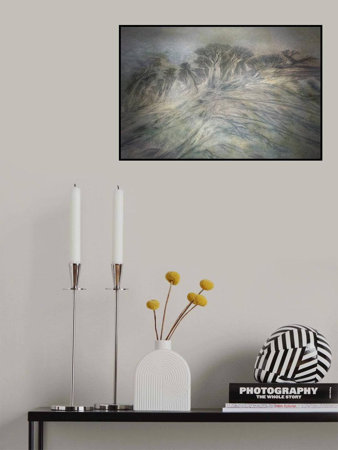 Beach trees Poster och Canvastavla