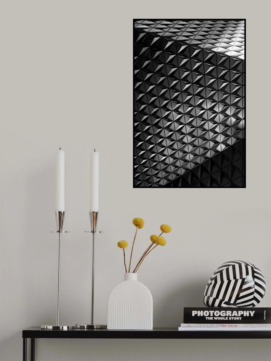 Squares and triangles Poster och Canvastavla