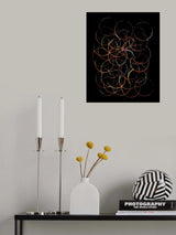 The Burning Circle Poster och Canvastavla