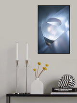 Bleu arbitrarily Poster och Canvastavla