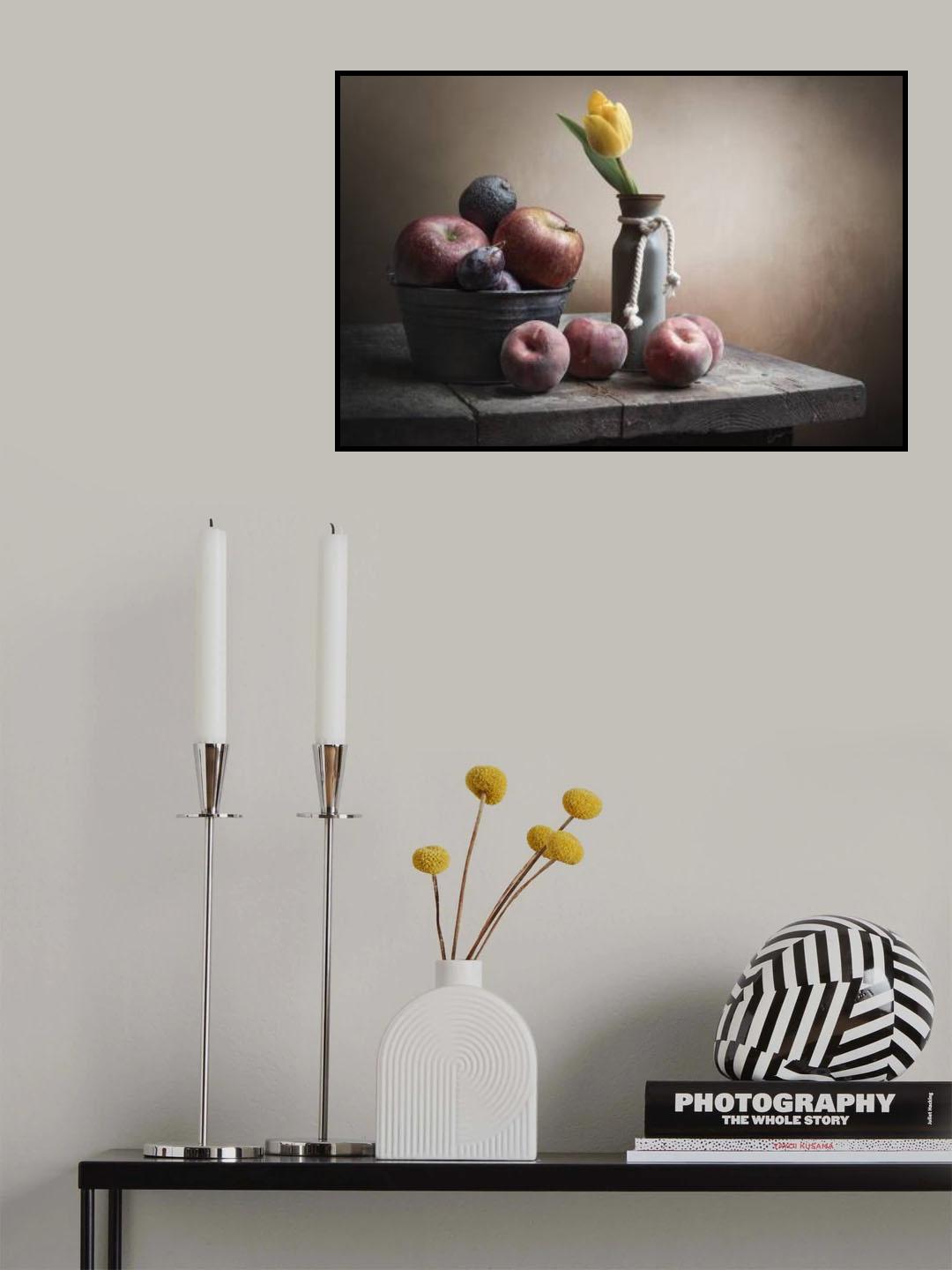 red apple Poster och Canvastavla