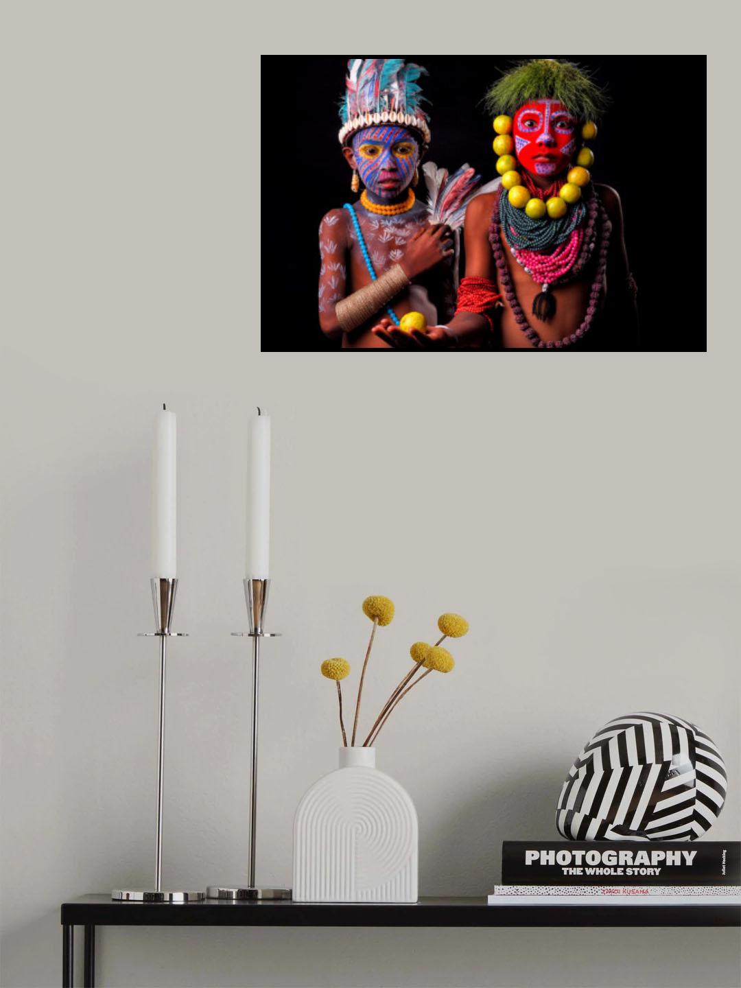 Studio Portrait Poster och Canvastavla