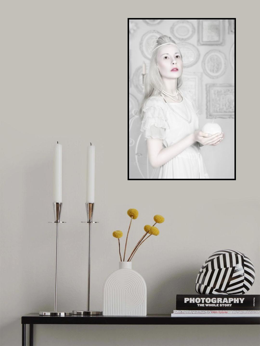 Porcelain doll Poster och Canvastavla
