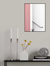 The red lines Poster och Canvastavla