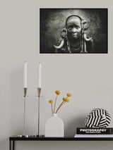 Old Mursi Old Poster och Canvastavla