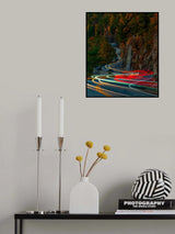 Winding road Poster och Canvastavla