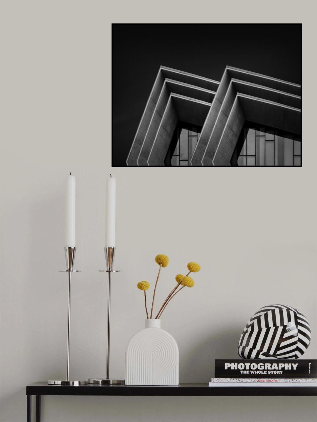 Trilateral Shapes Poster och Canvastavla