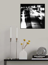 Night Paper Trails Poster och Canvastavla