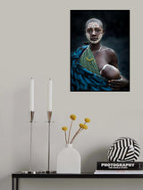 Surma woman with baby Poster och Canvastavla