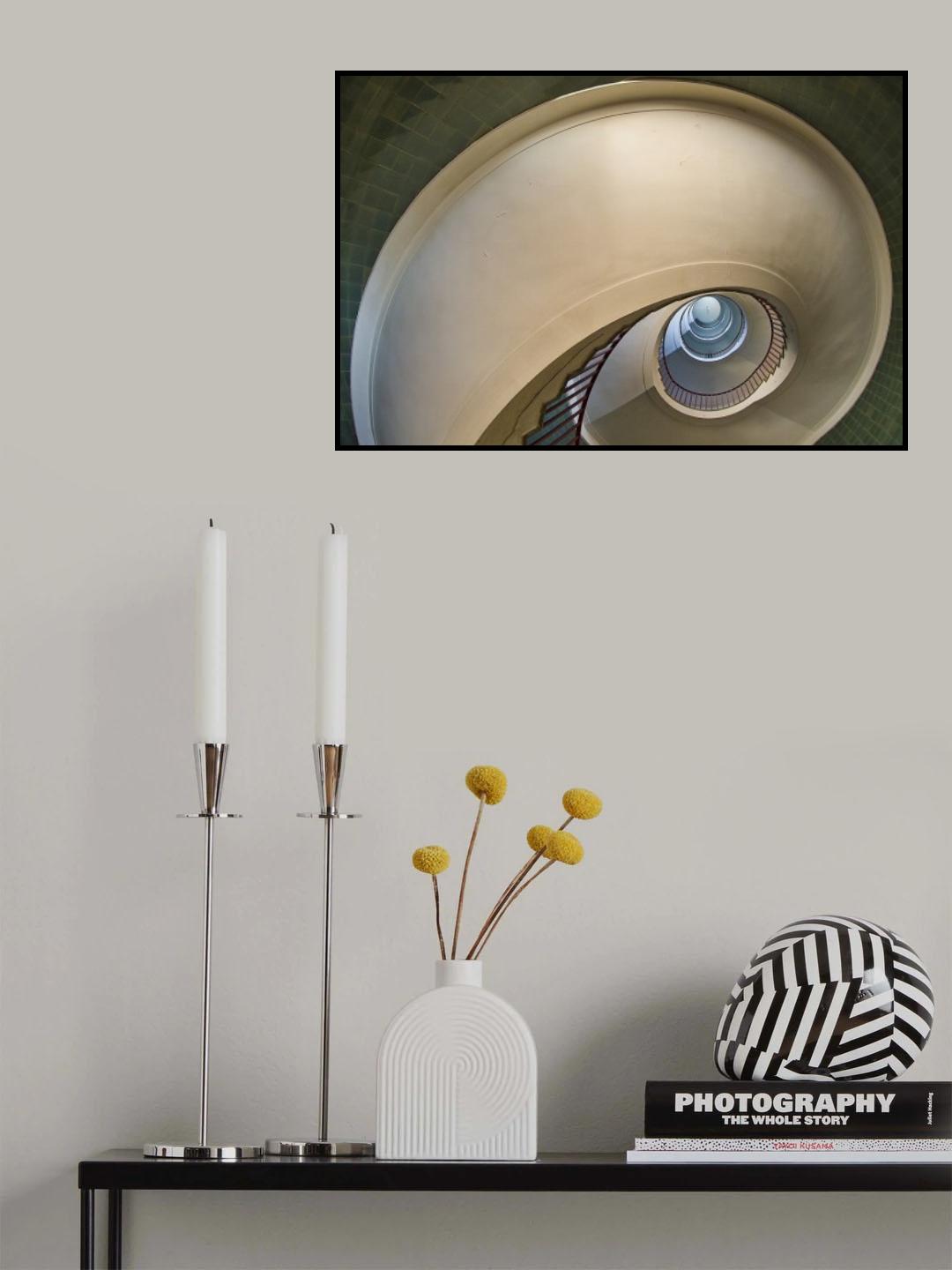 Spiral II. Poster och Canvastavla