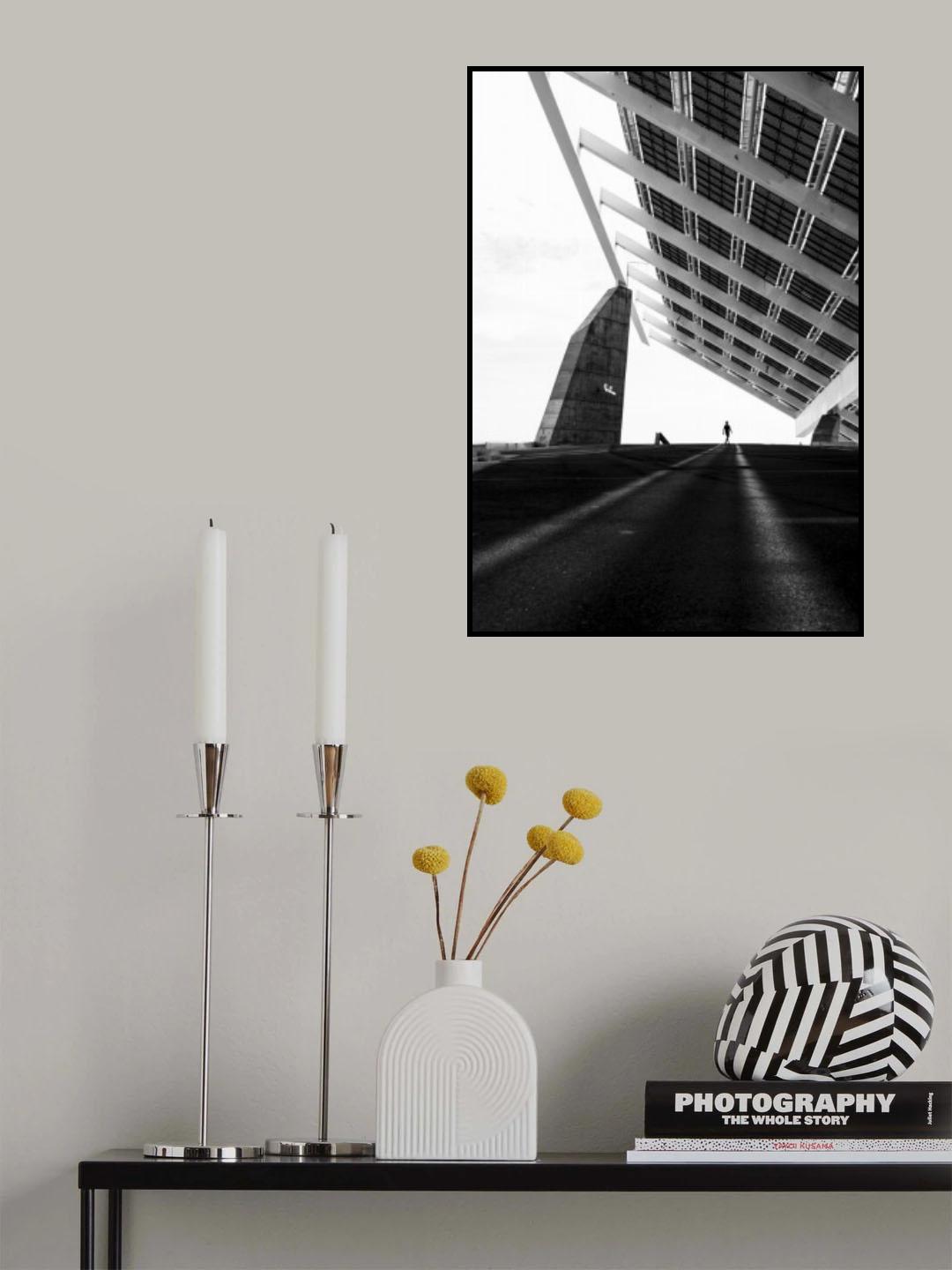 Between light and geometry Poster och Canvastavla