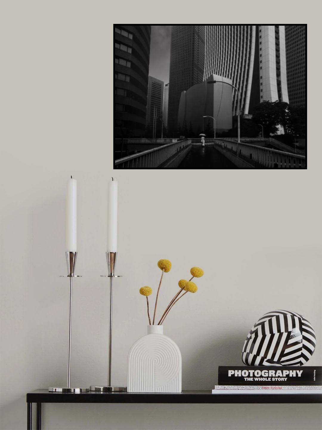 Nishi-Shinjuku Poster och Canvastavla