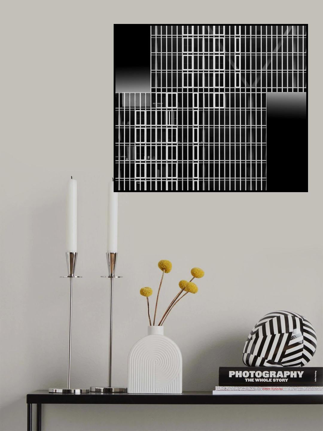 Staggered lines Poster och Canvastavla